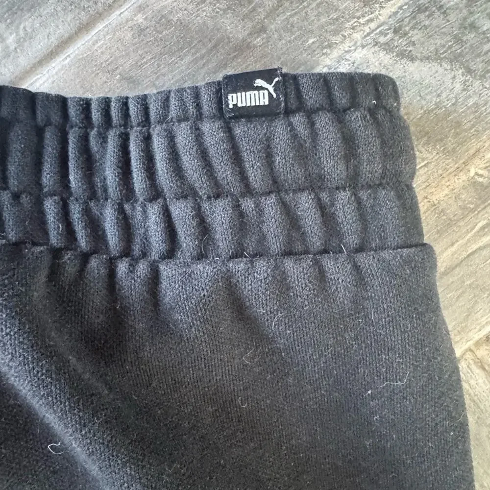Puma Women’s Black Sweatpants Joggers | Size M (measurements)
